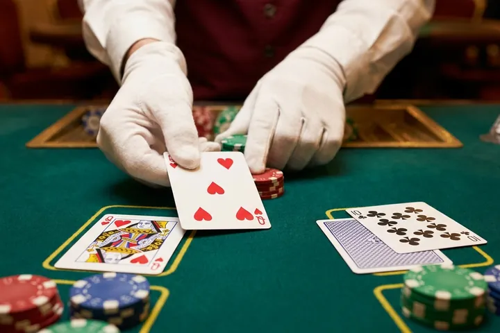 Downtown deal in Vegas Downtown Blackjack